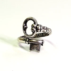 Raro portachiavi scheletro in argento sterling 1976, Avon, Spagna, misura regolabile 7,5 - Foto 1 di 21