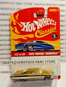 Pontiac Bonneville 2006 Hot Wheels Classics Spectraflame Gold 1965, #12/30, muy buen estado - Imagen 1 de 11
