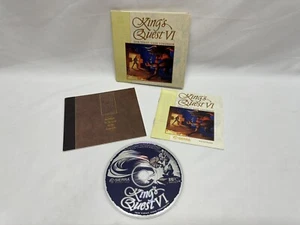 King's Quest VI: Heir Today, Gone Tomorrow (PC, 1993) CD-ROM w/ Guidebook - Picture 1 of 5