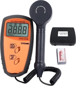 UV-Lichtmessgerät LCD-Display Radiometer für Outdoor-Aktivitäten - Bild 1 von 6