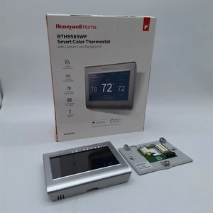 Honeywell RTH9585WF1004/W Home Wi-Fi Smart Color Programmable Thermostat, Gray - Picture 1 of 3