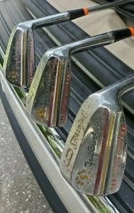 Spalding Fay Crocker Personal Model Reg.No. 4744. 5,7,9 Irons Steel Mens RH - Picture 1 of 10