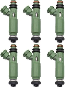 6 x Fuel injectors for TOYOTA 1FZ-FE LANDCRUISER FZJ78,79,105 23209-66010 LEXUS - Bild 1 von 3