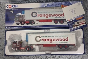 Corgi - Volvo F89 Frdge Trailer - Grangewood Transport LTD 1:50 - CC15602 - BNIB - Picture 1 of 11