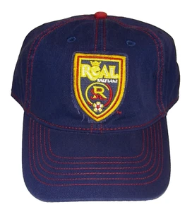 Real Salt Lake Slouch Flex Fitted Adidas Hat - Size S/M - Picture 1 of 2