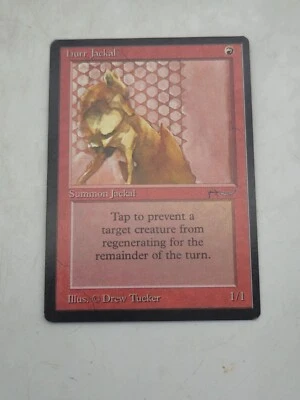 Magic Gathering MTG Arabian Nights Hurr Jackal English Excellent - Image 1 of 4
