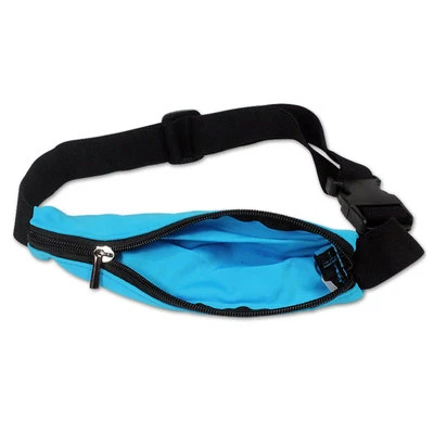 全新 超轻运动腰带 饮食髋部袋 腰袋 适用于户外、运动、运动 — 第 1/2 张图片
