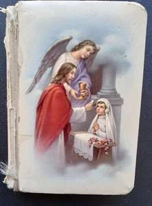 Vintage Marian Children's Missal prayer book My First Holy Communion -w/ribbon - Picture 1 of 10