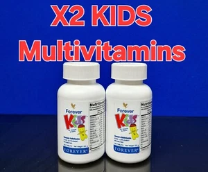 Forever Living " Kids Chewable Multi-Vitamins" 2 × 120 Tablets . - Picture 1 of 1