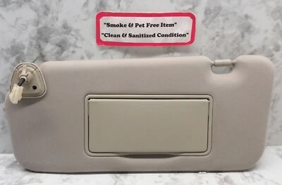 Espejo retrovisor iluminado gris original Nissan Murano 2003-2007 parasol lado izquierdo del conductor  Foto 1 de 4