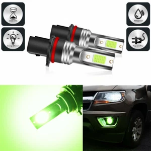 P13W PSX26W Auto LED Headlight Bulbs Lemon Green Driving Foglamp DRL Fog Lights - Bild 1 von 9