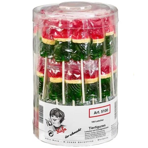 Küfa Figuras De Animales Lollipop Con Sabor A Fruta 100 Piezas 2200g - Imagen 1 de 1