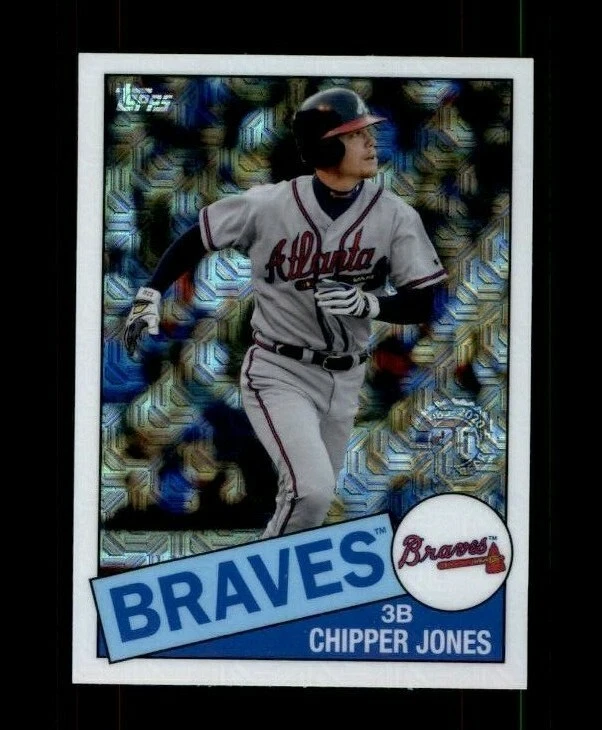 2020 Topps '85 Topps Silver Pack Chrome S2 #85TC3 Chipper Jones  (ref 109929) - Image 1 of 1