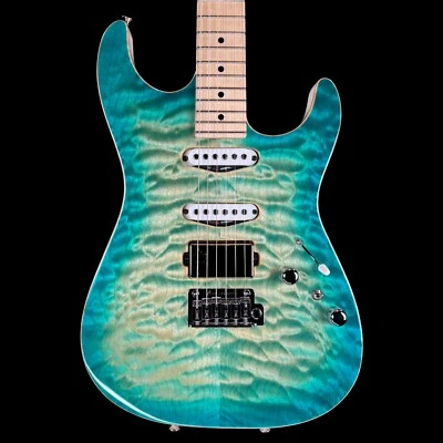 Tom Anderson Drop Top - Ráfaga de Bora natural con encuadernación - Custom Shop Strat Foto 1 de 4