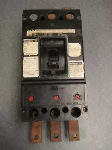 WESTINGHOUSE 62E0837 208A CIRCUIT BREAKER w/ 2605D15G19 Shunt Trip - Picture 1 of 1