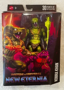 NUEVO Masters of the Universe Masterverse MATU Eternia KOBRA KHAN Figura Mattel - Imagen 1 de 7