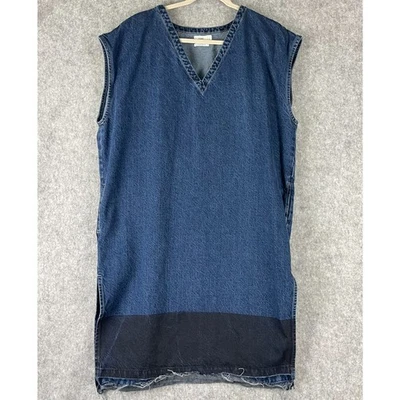 Closed Denim Shift Dress Women Small Organic Oversized Sustainable Minimal Italy - Image 1 of 4