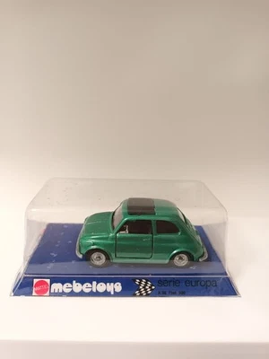 Mebetoys Fiat 500 Verde blister Sigillato No Politoys Polistil Mercury   - Immagine 1 di 4
