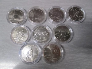 Lot of 9 US UNCIRCULATED Half Dollar Commemorative Coins - Picture 1 of 4