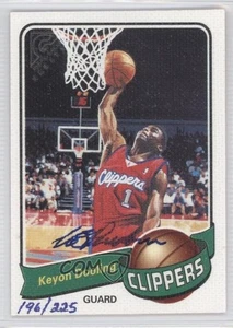 2000-01 Topps Gallery Heritage Artist /225 Keyon Dooling #H10 Rookie Auto RC - Picture 1 of 4
