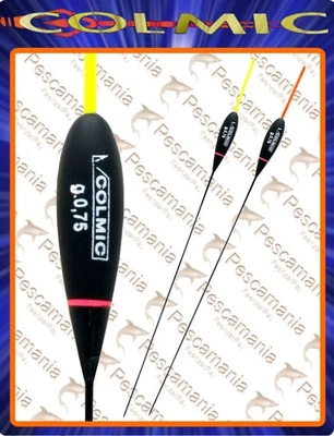 Flotador Colmic "ALEX" 0,1-2,0 Gr. Deriva En Carbón Y Vara Hueca - Imagen 1 de 3