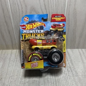 Monster Truck Weinermobile Hot Wheels 2020 diecast 1:64 #42 comida rápida sellado - Imagen 1 de 4