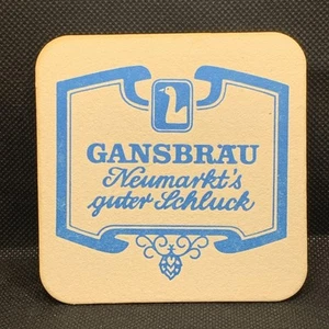 Vintage German Beer Mat Coaster Gansbrau - Picture 1 of 6
