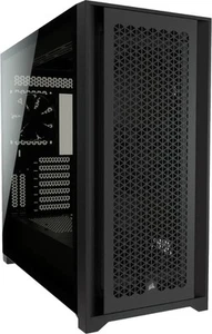 Used - Corsair 5000D Airflow Tempered Glass Mid-Tower ATX PC Case - Black - Picture 1 of 8