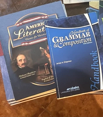 Abeka 11th Grade Language &Literature Student Grammar &Comp and American lit - Image 1 of 4