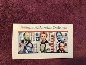 2006 Scott #4076 - 39¢ - DISTINTI DIPLOMATICI AMERICANI - Foglio da 6 - MNH - Foto 1 di 2