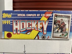 1991 Topps Hockey Official Complete Set 528 Cards Factory Sealed Box - Bild 1 von 6