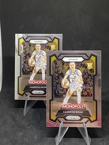 Cameron Brink 2 RC Lot 2024-25 Prizm WNBA Monopoly Rookie Card #39 Sparks - Bild 1 von 5