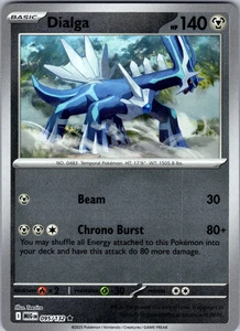 Dialga Reverse Holo 095/132 ME01: Mega Evolution Rare - NM - Picture 1 of 2