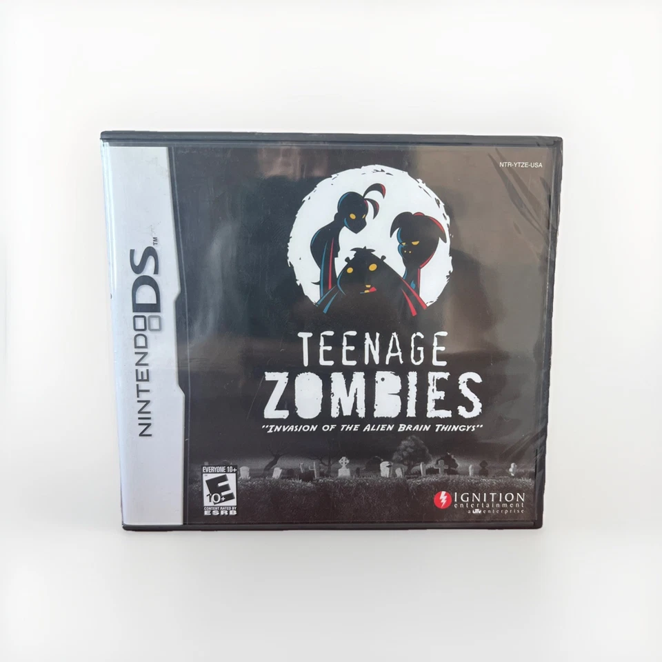 Teenage Zombies: Invasion of the Alien Brain Thingys (Nintendo DS) NEW SEALED - Image 1 of 4