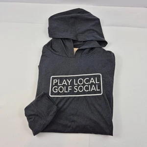Union Green Play Local Golf Social leichter Hoodie Damen M neu mit Etikett grau - Bild 1 von 13