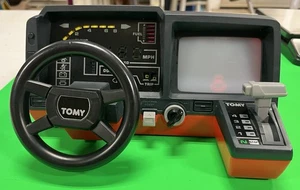 Tomy Turnin’ Turbo Dashboard Driving Game Vintage 1983 - Turns on - Picture 1 of 8