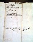 Rare 1781 État du Connecticut GUERRE RÉVOLUTIONNAIRE document de paye capitaine militaire