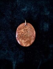 Orgone Pendant - 24K Gold, Copper & Chocolate Ironstone.