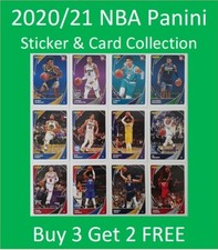 2020/21 NBA Stickers and Card Collection Base and Rookie Cards Buy 3 Get 2 FREE