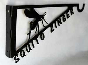 Hanging Hanger Bracket Mosquito Zapper or Flower Basket Plasma Metal Art Custom - Picture 1 of 3