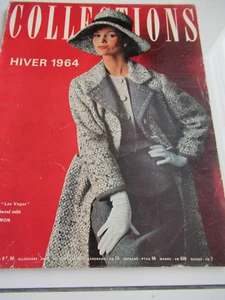 1964 L'Officiel WINTER COLLECTIONS Hiver 1964 152p Dior Lanvin Chloe' OVERSIZE - Picture 1 of 17