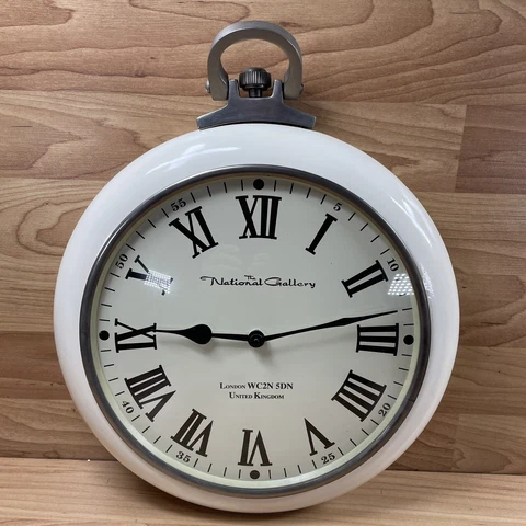 Large 13" The National Gallery London United Kingdom Stopwatch Style Wall Clock Cover
