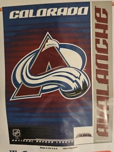 Colorado Avalanche NHL Hockey 27"" x 37"" Banner Flagge Wincraft Marke - Bild 1 von 2