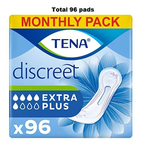 TENA Lady Extra Plus Handtücher, für mittelschwere bis starke Blasenschwäche 96 Pads - Bild 1 von 3