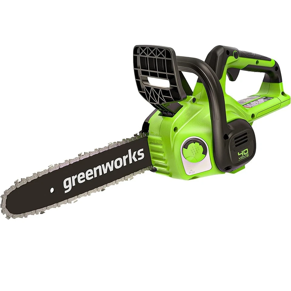 Motosierra a batería 40V 30cm Greenworks G40CS30II sin batería ni cargador