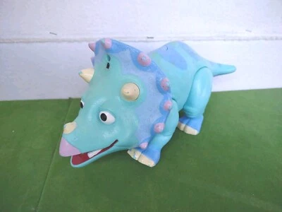 Tren de dinosaurios TANQUE LOS TRICERATOPS 12" interactivo parlante PBS Jim Henson 2010 Foto 1 de 4