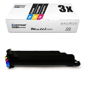 3x ECO Toner für Konica Minolta Bizhub C-200 - Picture 1 of 3