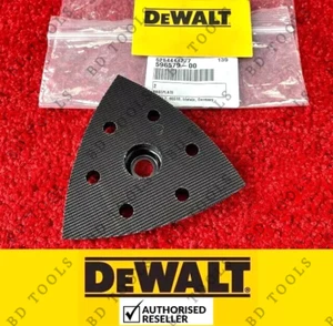 ORIGINAL DEWALT 596579-00 DETAIL DELTA TYP SCHLEIFPAD HAKEN & SCHLEIFENBASIS FÜR D26430 - Bild 1 von 4