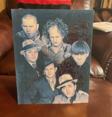 "The Three Stooges" Tabletop Standee Color Tone 8 1/4" X 10 1/4" - Image 1 of 2