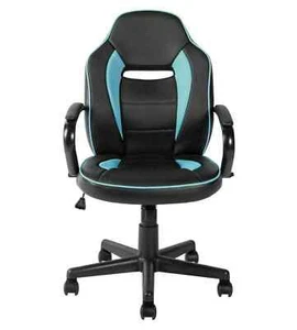Silla Gaming Argos Home Mid Back Office - Azul y Negro - TWS102. - Imagen 1 de 4